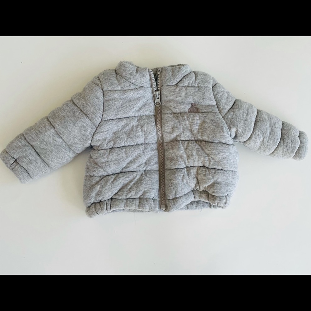 Baby puffer cotton jacket